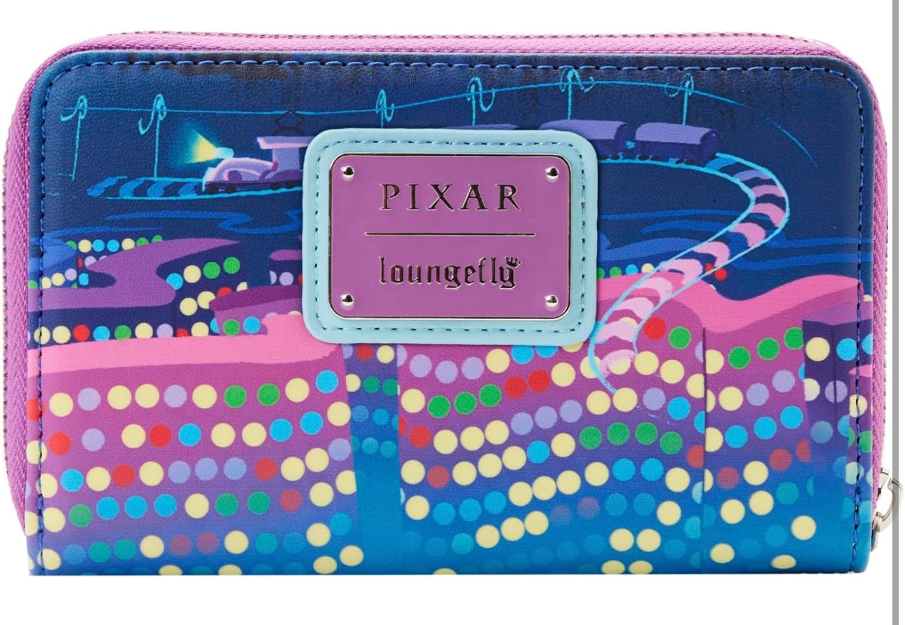 Loungefly DISNEY PIXAR INSIDE OUT CONTROL PANEL ZIP AROUND WALLET