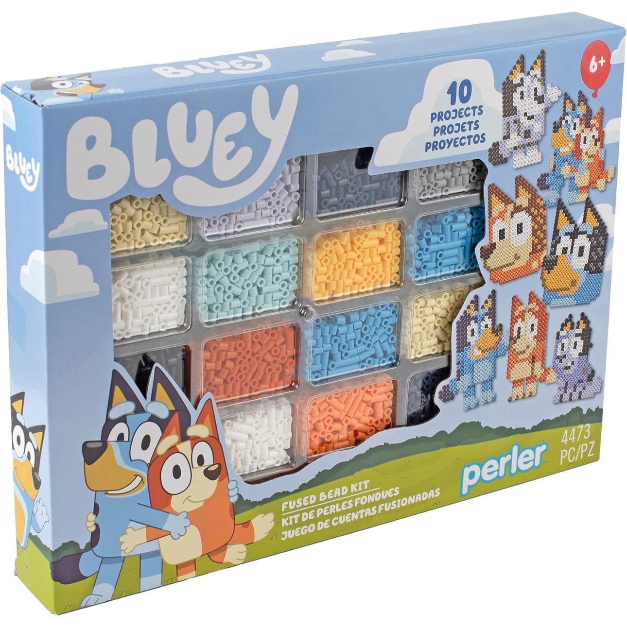 Bluey Fused Bead Deluxe Box Kit