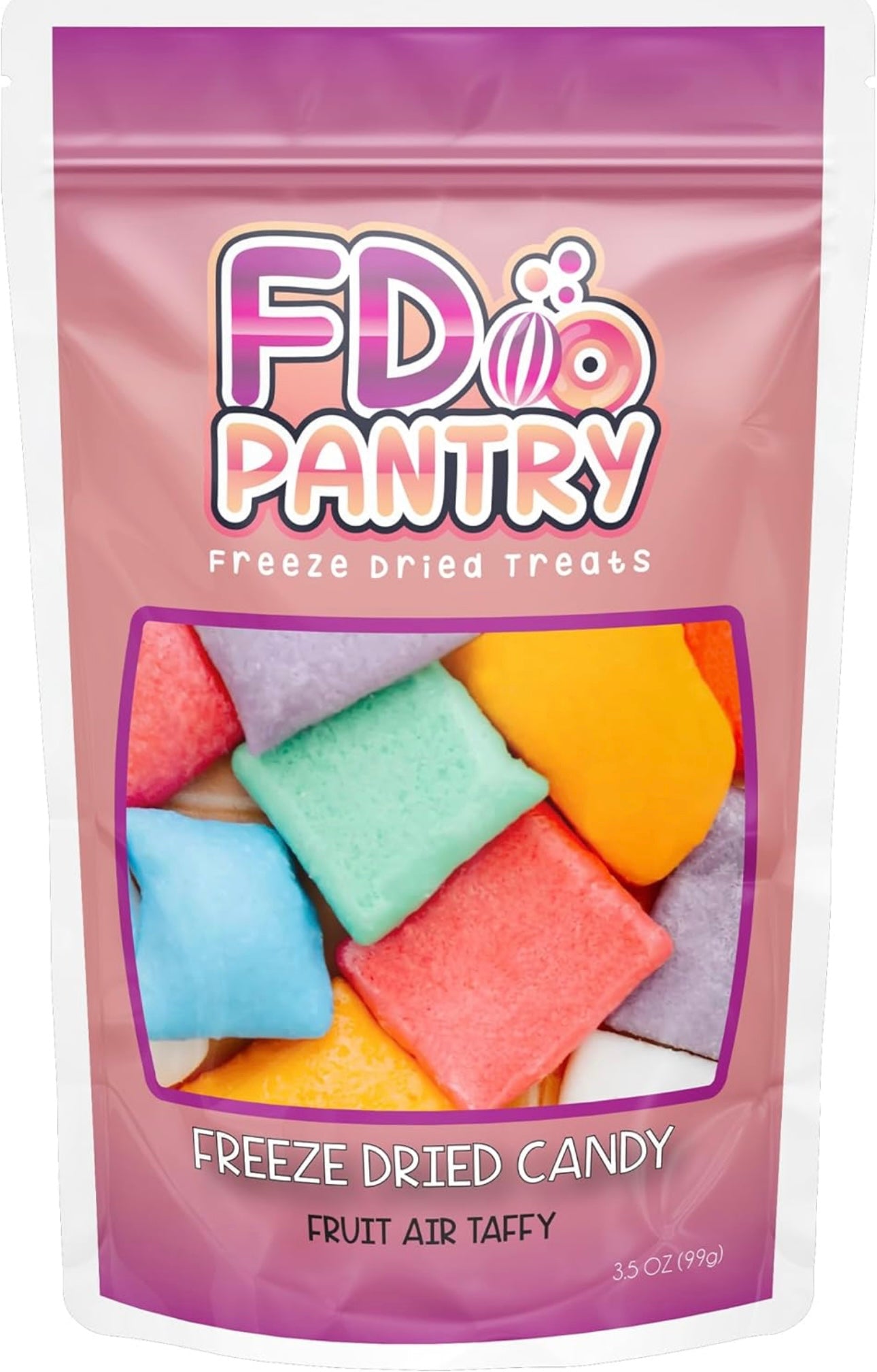 Freeze Dried Air Taffy Crunch Candy