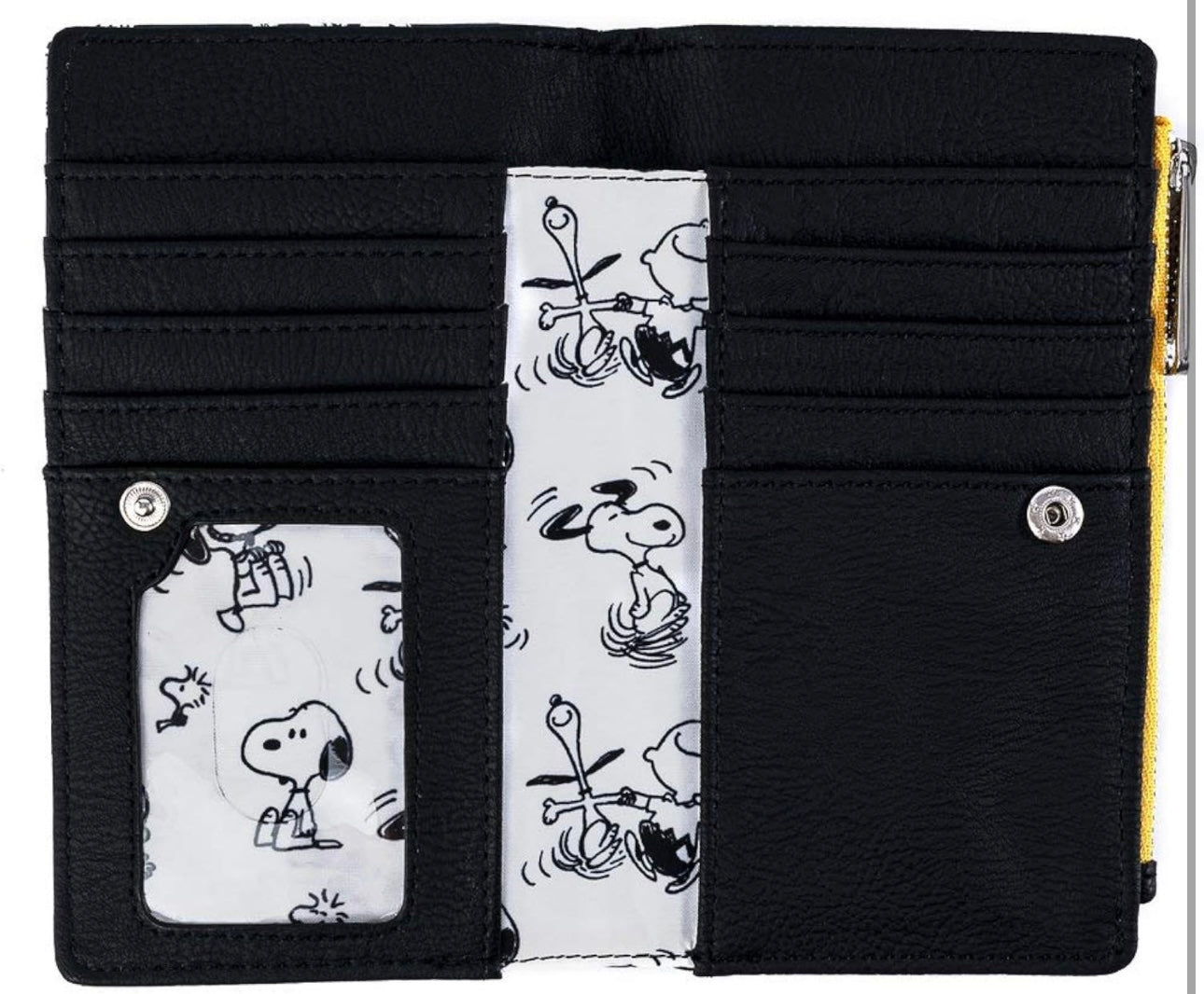 Loungefly Peanuts Snoopy and Woodstock All Over Print Wallet