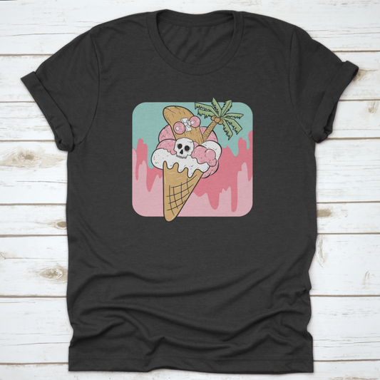 When Summer And Halloween Collide, Cute But Creepy Summer T Shirt