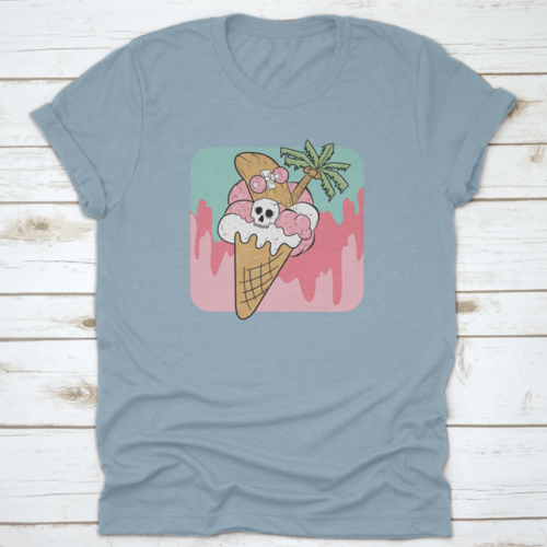 When Summer And Halloween Collide, Cute But Creepy Summer T Shirt