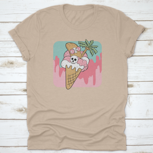 When Summer And Halloween Collide, Cute But Creepy Summer T Shirt