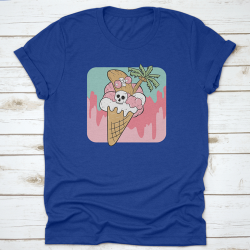 When Summer And Halloween Collide, Cute But Creepy Summer T Shirt