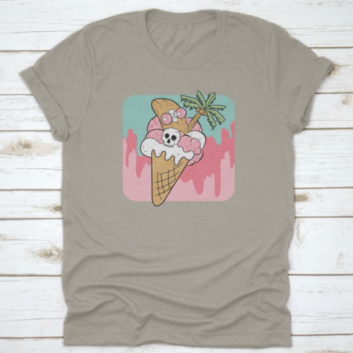 When Summer And Halloween Collide, Cute But Creepy Summer T Shirt