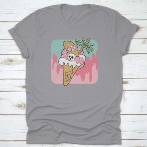 When Summer And Halloween Collide, Cute But Creepy Summer T Shirt