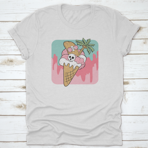 When Summer And Halloween Collide, Cute But Creepy Summer T Shirt