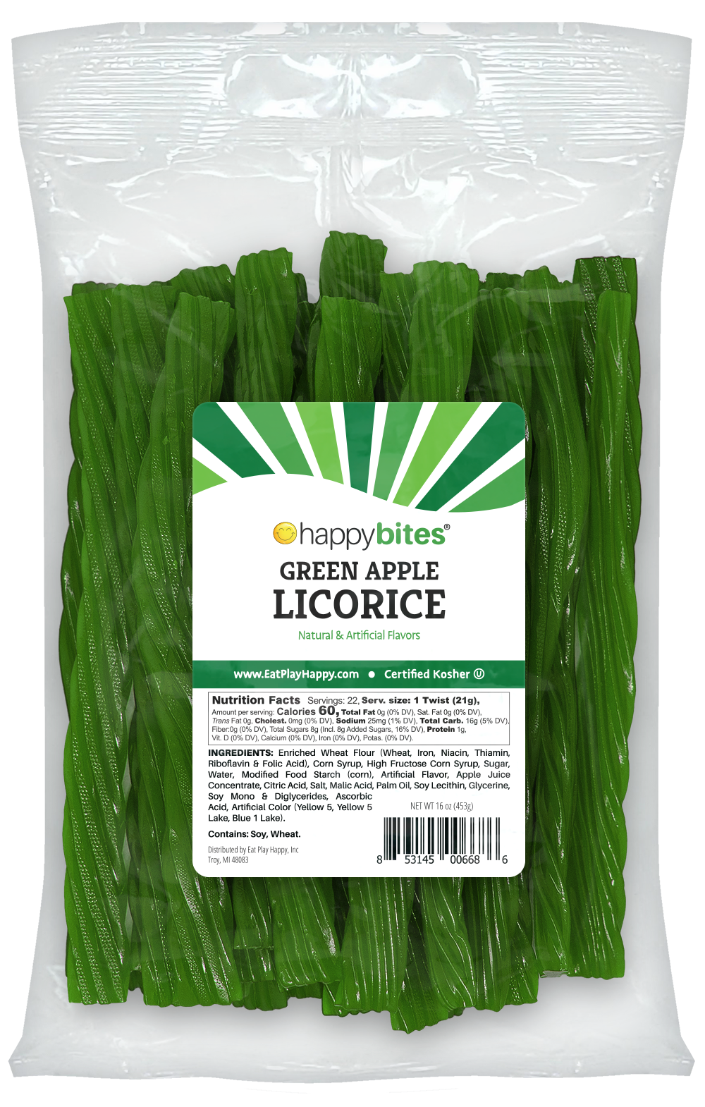 Sweet Roots Green Apple Licorice (16 oz)