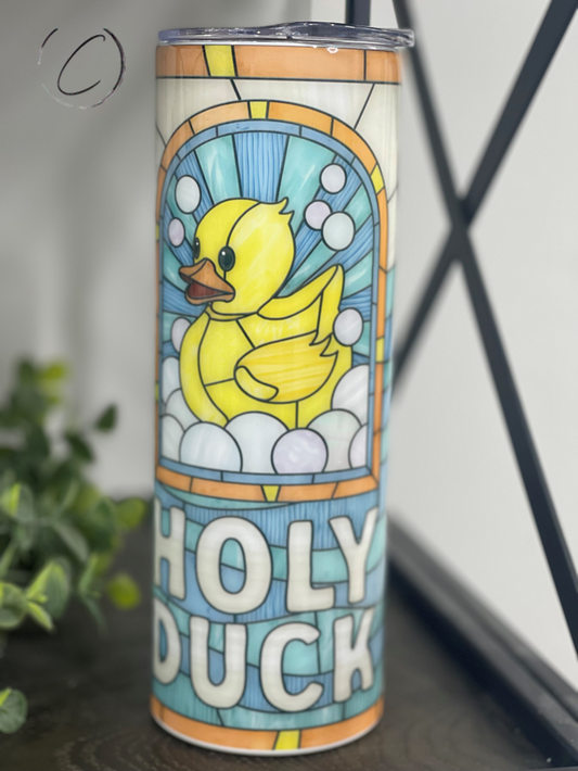 Holy Duck 20oz Skinny Tumbler