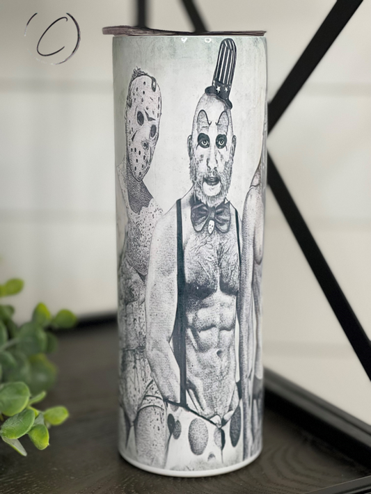 Hunks Of Horror 20oz Skinny Tumbler