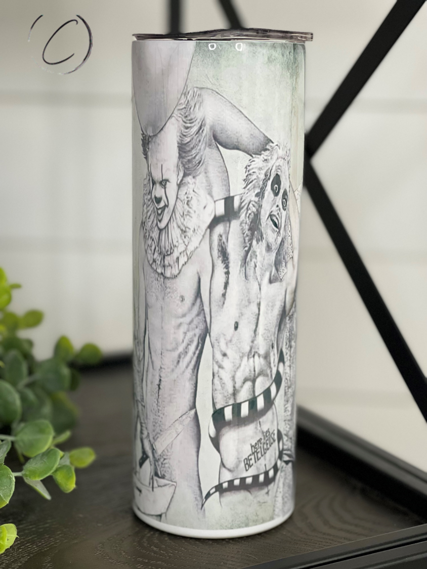 Hunks Of Horror 20oz Skinny Tumbler