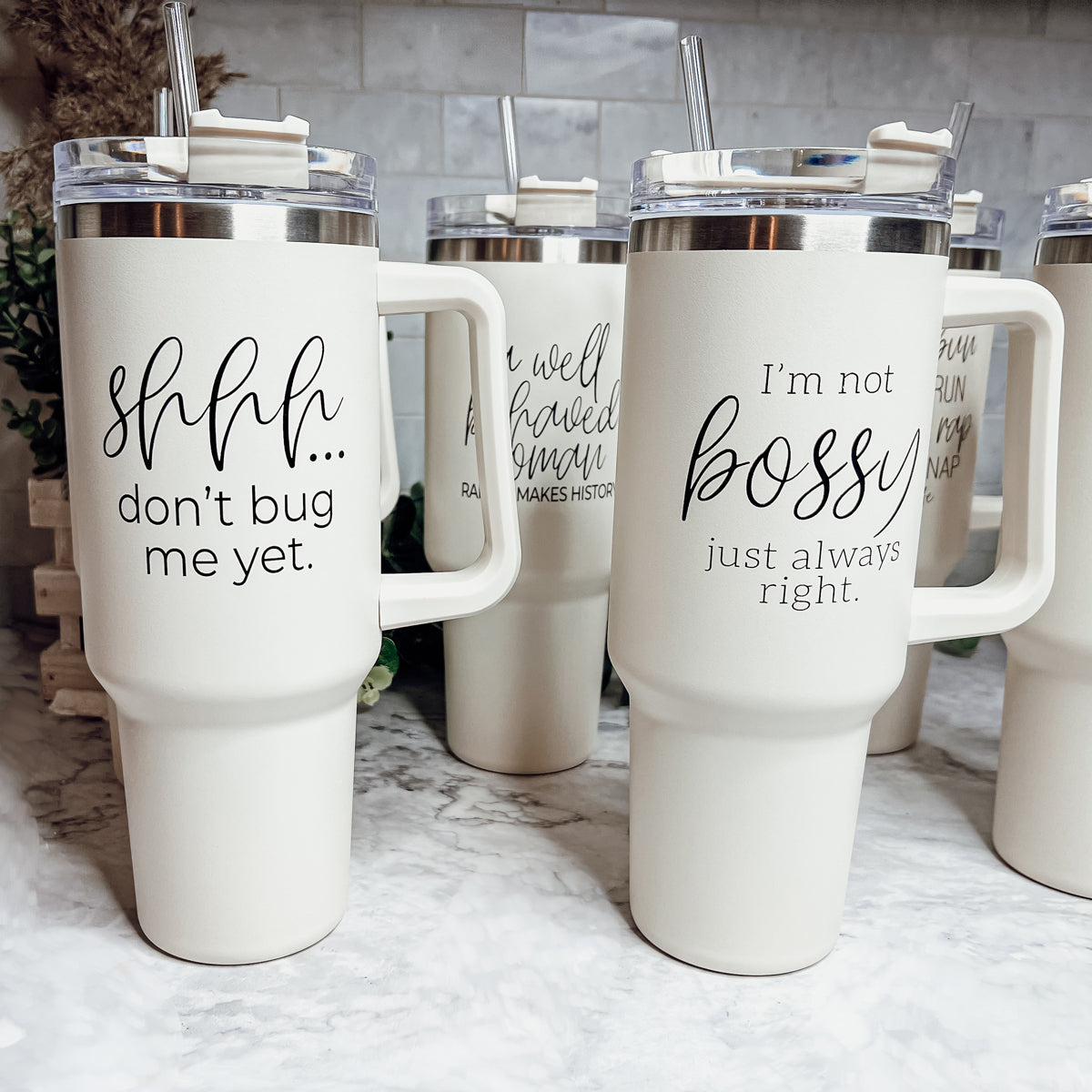 Bossy 40oz Tumblers