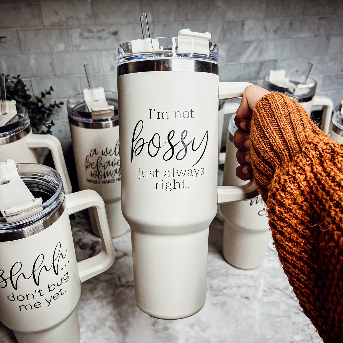 Bossy 40oz Tumblers