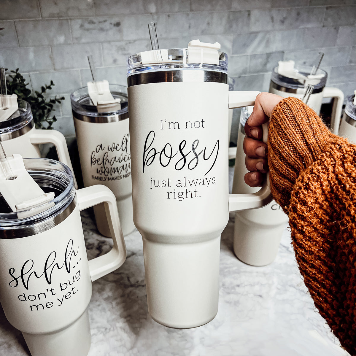 Bossy 40oz Tumblers