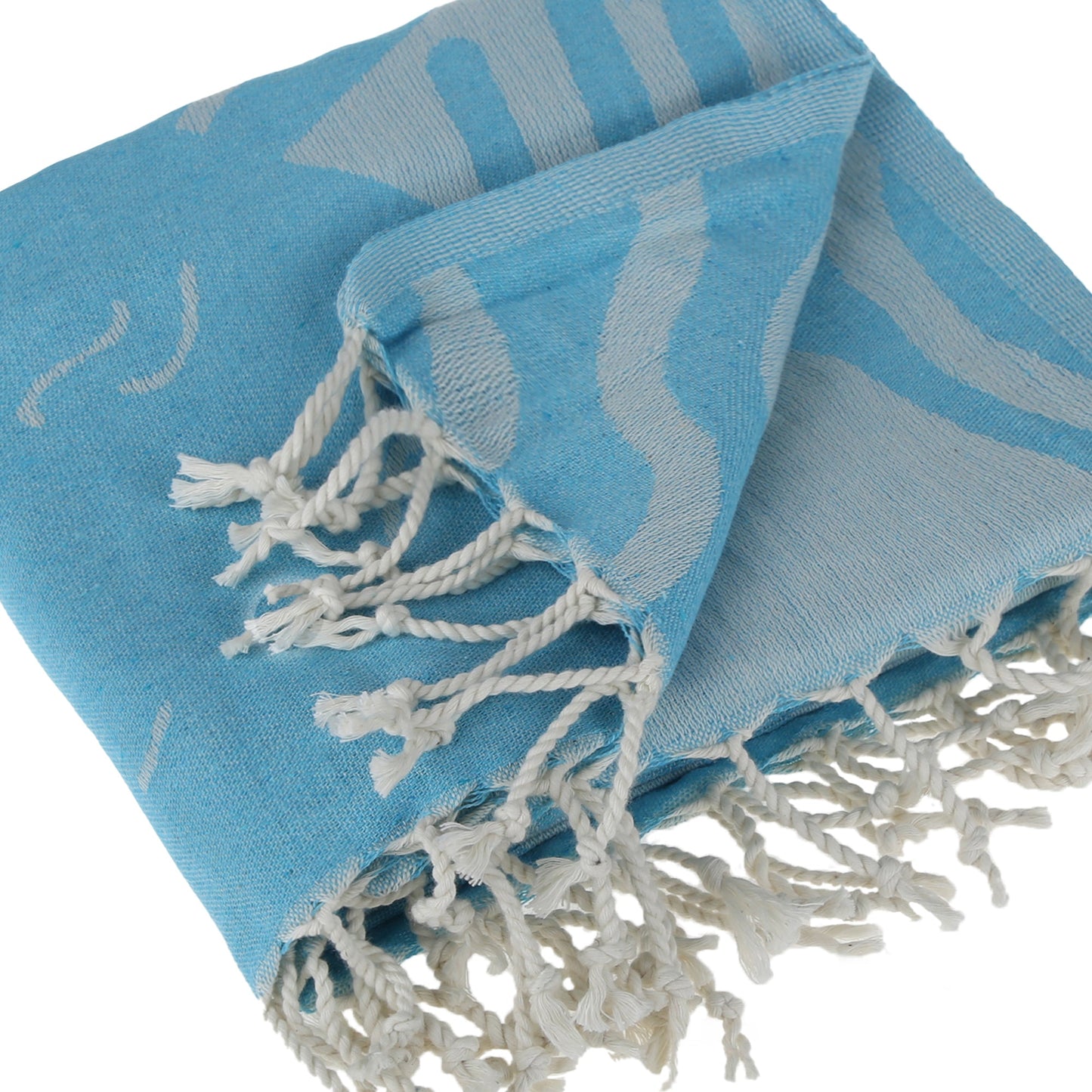 Clean Ocean Peshtemal Pure Cotton Throw Beach Towel