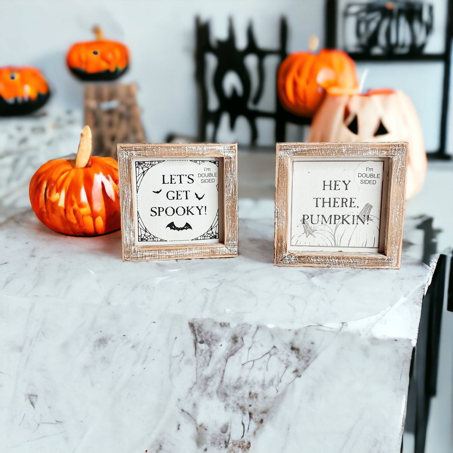 Pumpkin + Spooky | Double-Sided