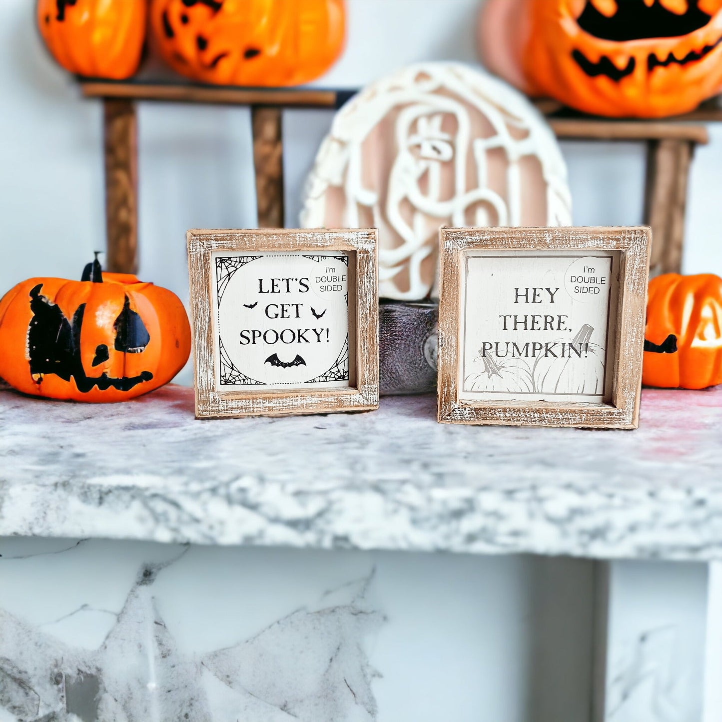 Pumpkin + Spooky | Double-Sided