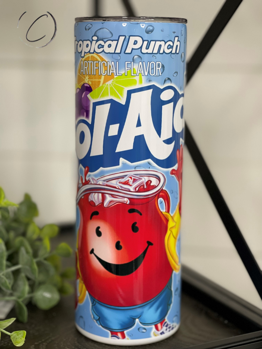 Kool-Aid Tropical Punch 20oz Skinny Tumbler