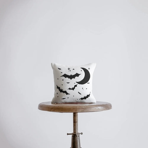 MINI Bats on White Pillow Cover | Fall Décor | Farmhouse Pillows |