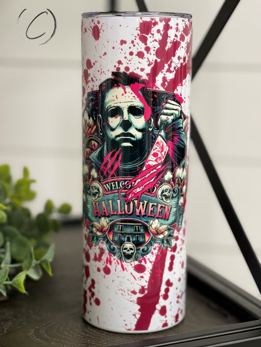 Michael Myers 20oz Skinny Tumbler