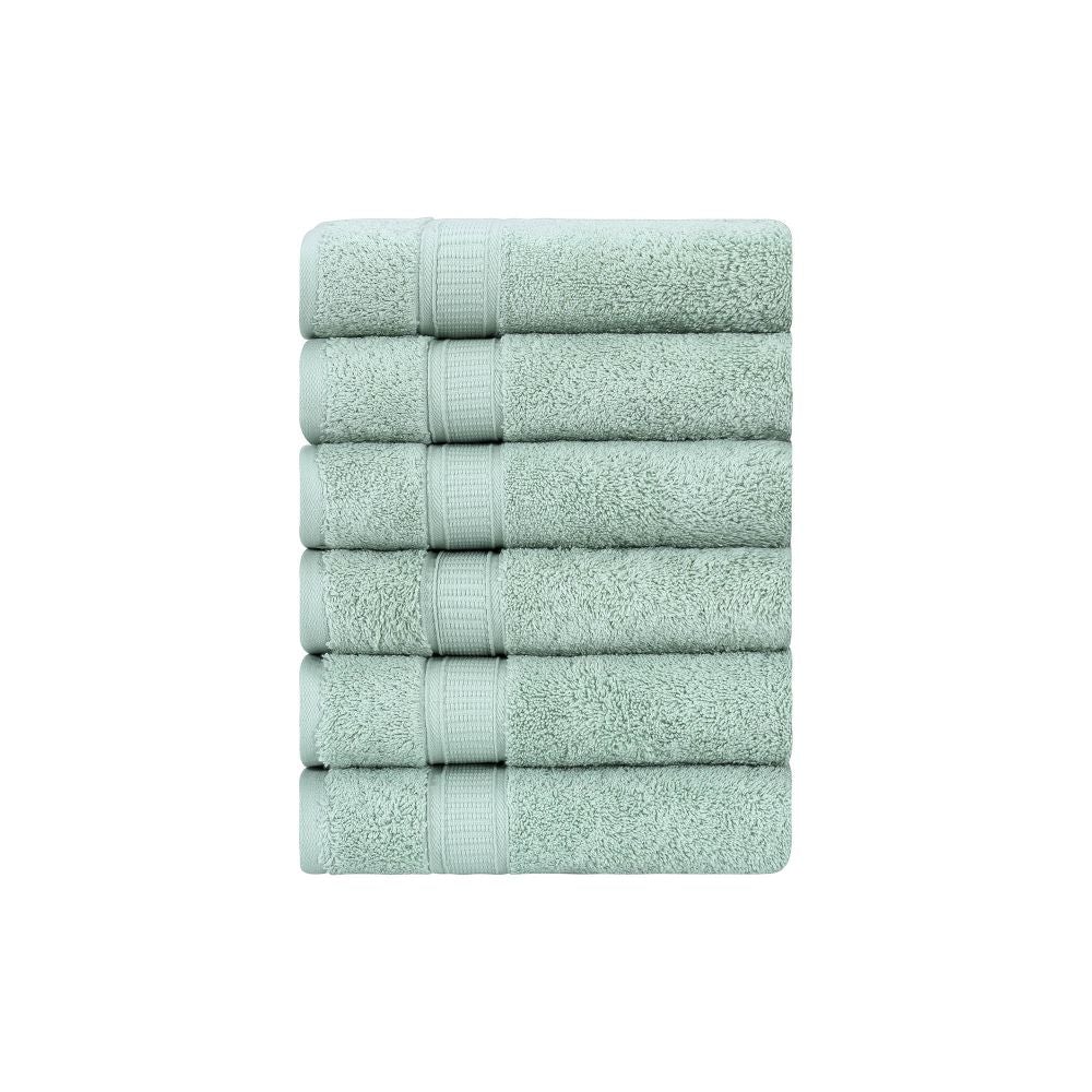 Turkish Cotton Hand Towel Set of 6