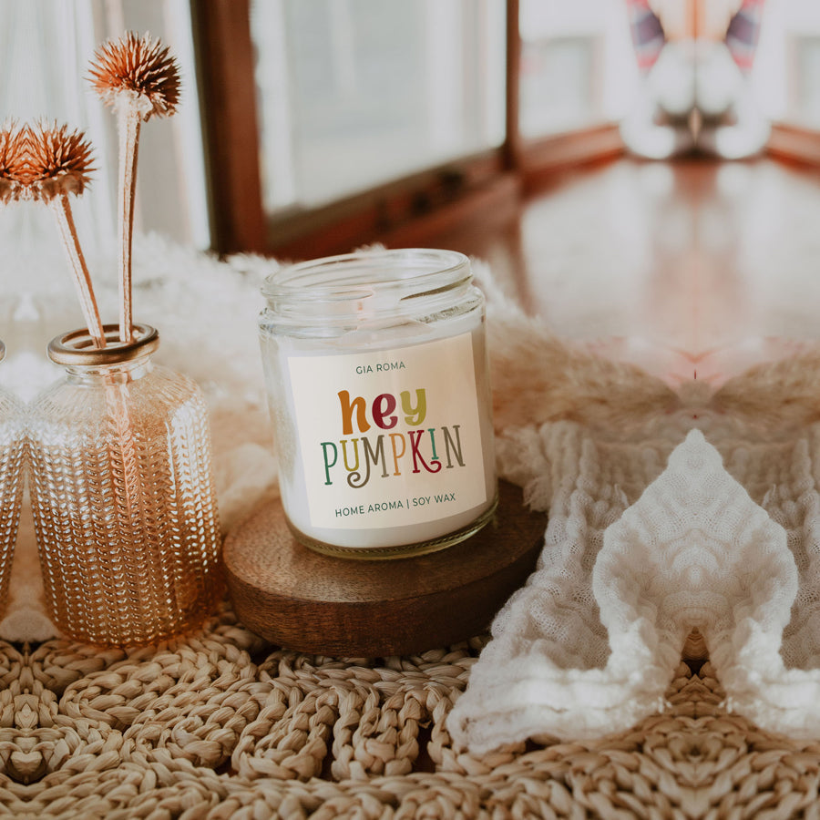 Baked Pumpkin Candle