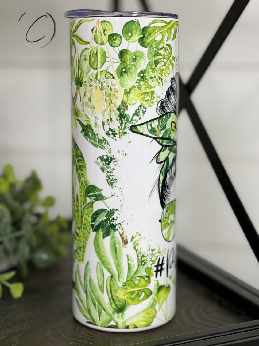 #Plantlife 20oz Skinny Tumbler