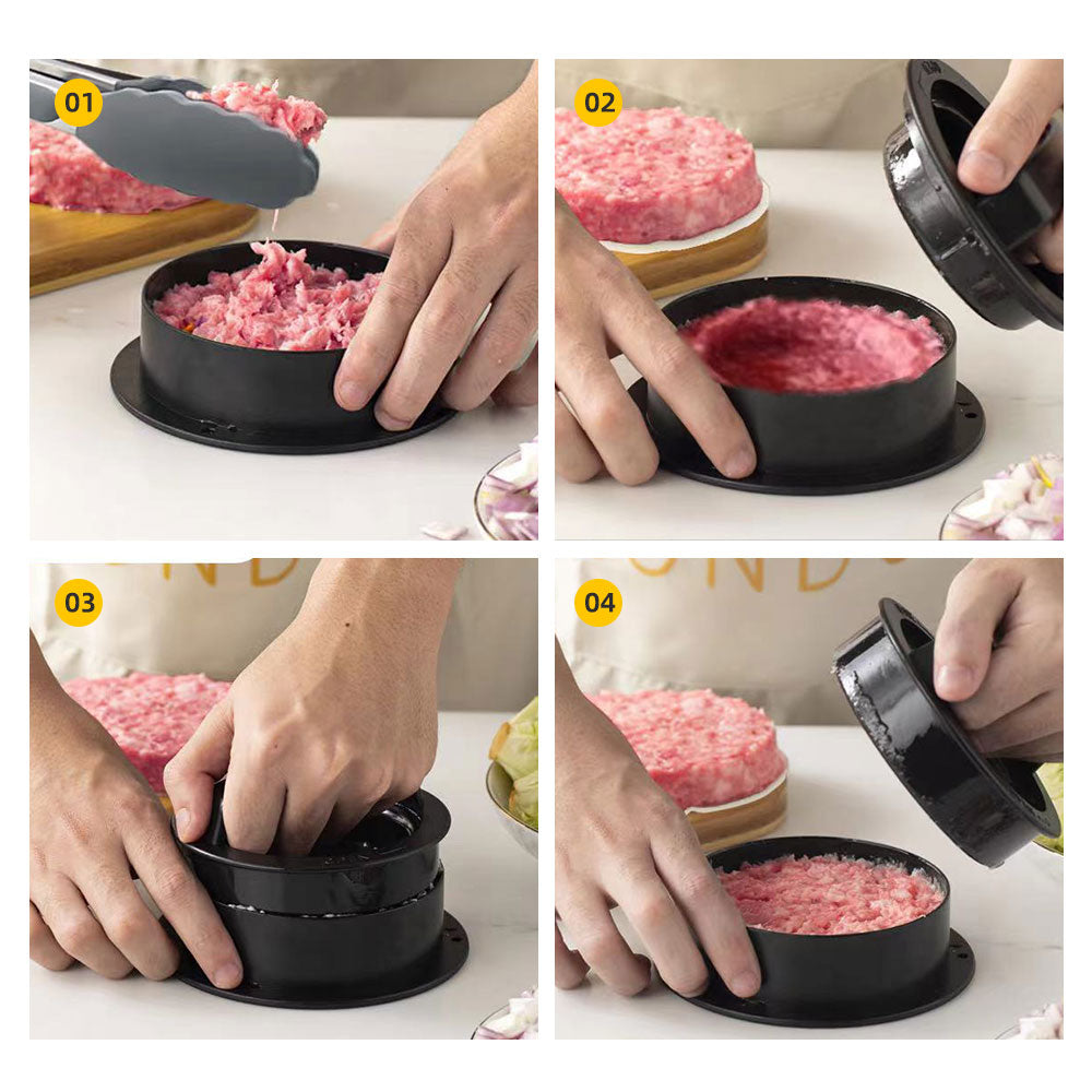 Round Hamburger Meat Press Maker