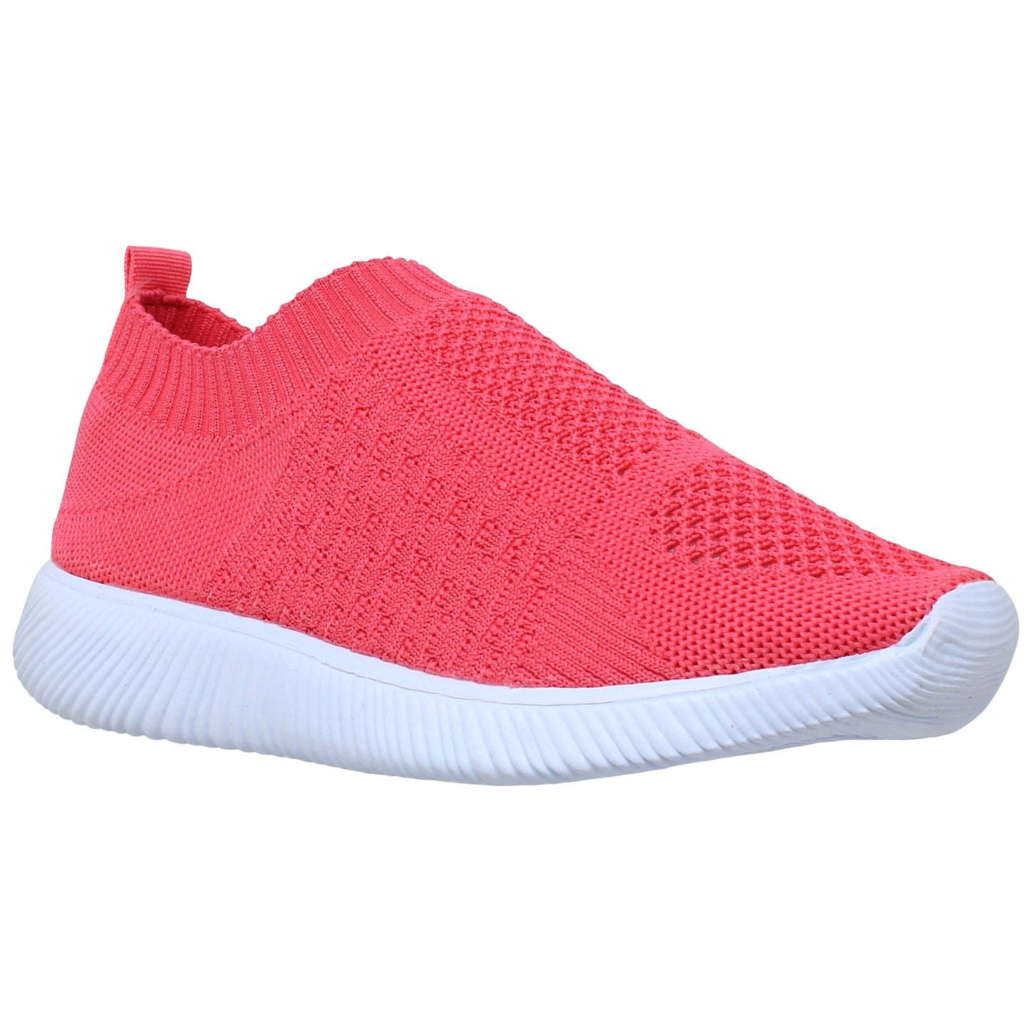 SOBEYO Women's Sneakers Running Shoes Striped Cuff Fuchsia