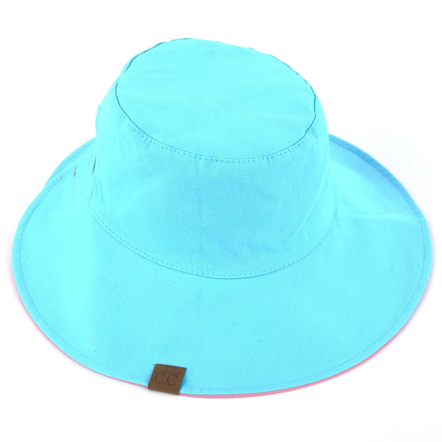 CC Reversible Ponytail Bucket Hat