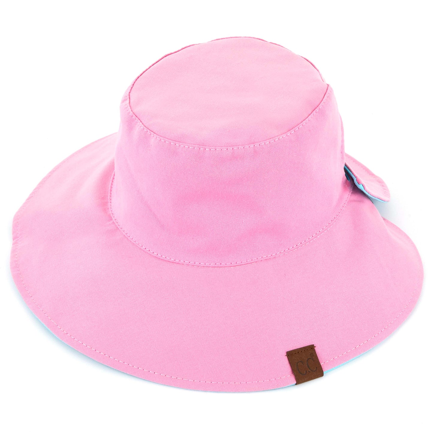 CC Reversible Ponytail Bucket Hat