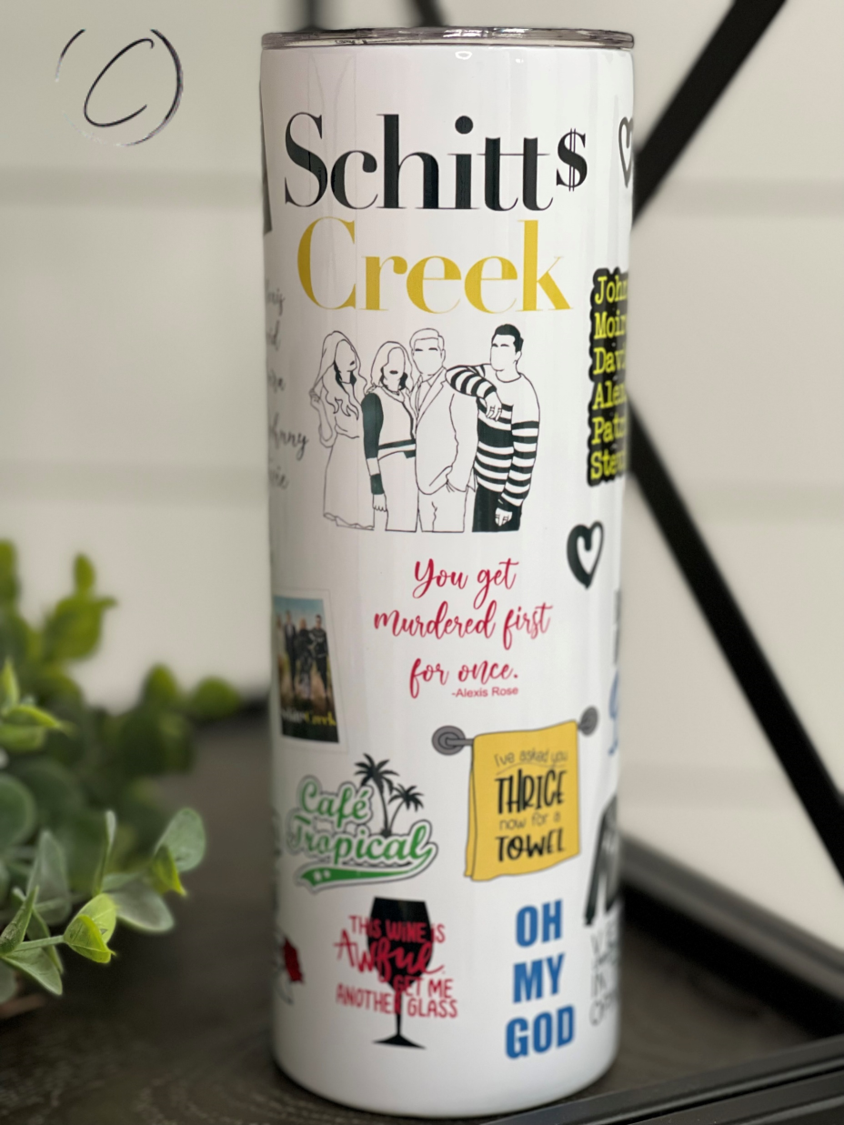 Schitt's Creek 20oz Skinny Tumbler