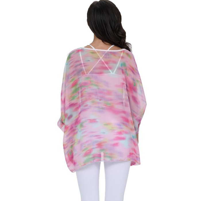 Womens Unicorn Pink Chiffon Top