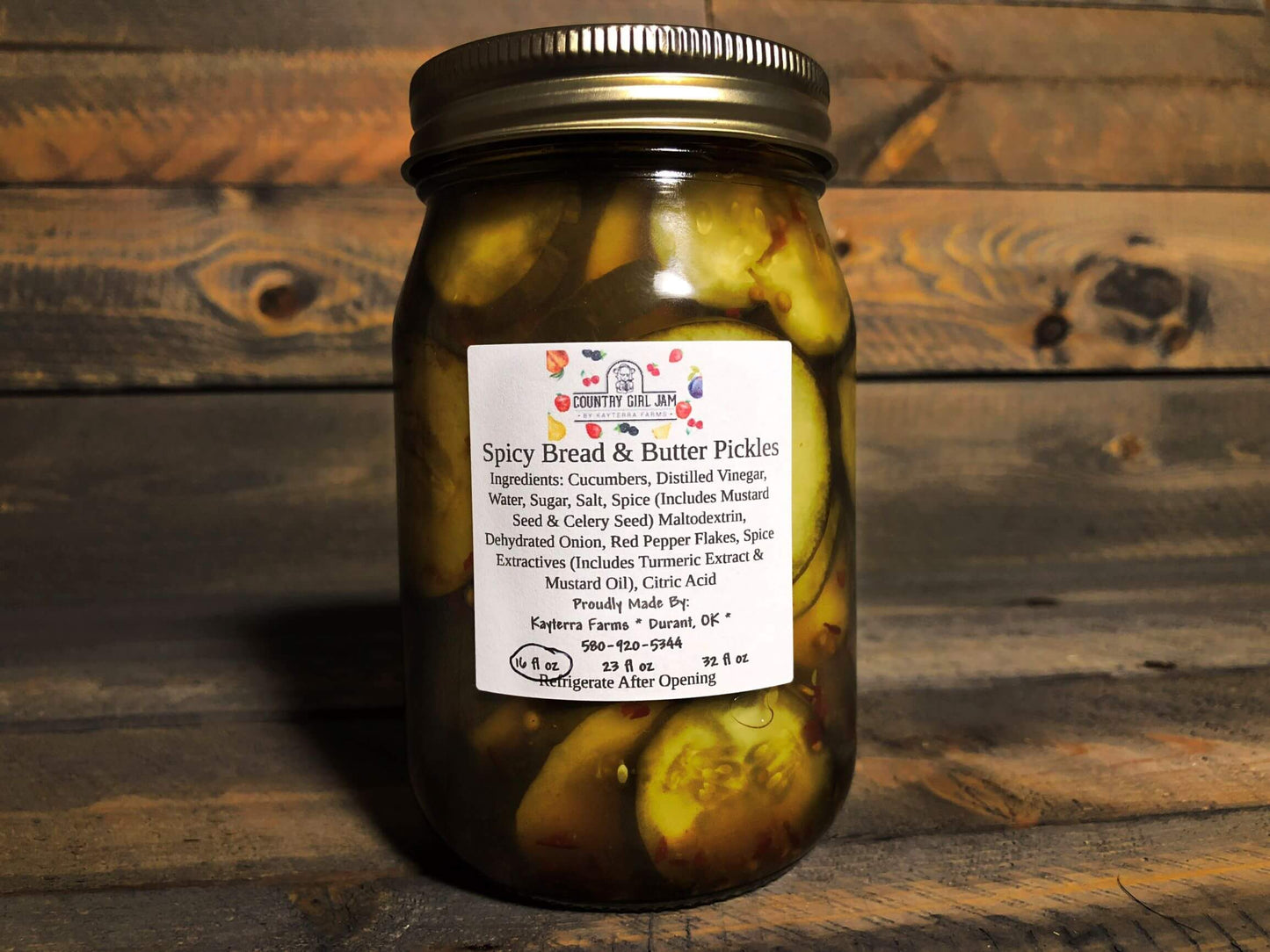 Spicy Bread & Butter Pickles