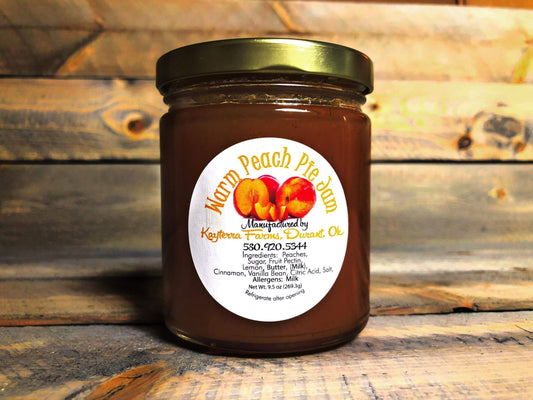 Warm Peach Pie Jam - 9.5oz