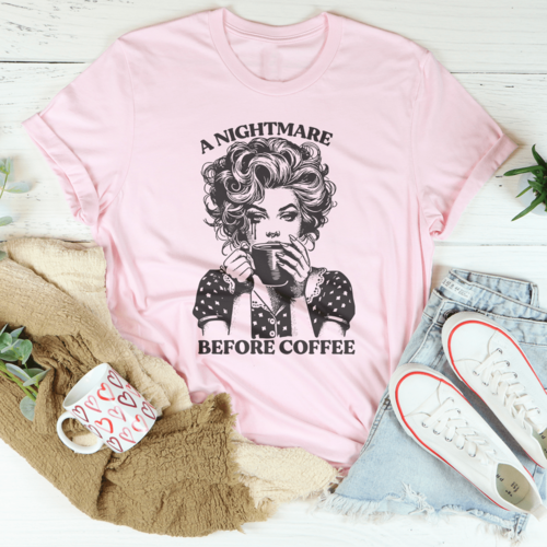 A Nightmare Before Coffee Tee