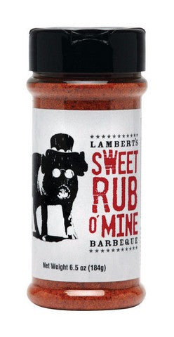 Lamberts SS02000-6 6.5 oz Sweet Rub O Mine BBQ Rub