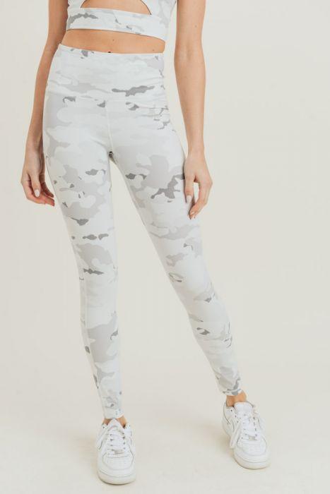 Snow Camo Highwaist Leggings