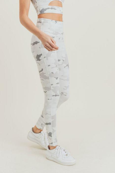 Snow Camo Highwaist Leggings