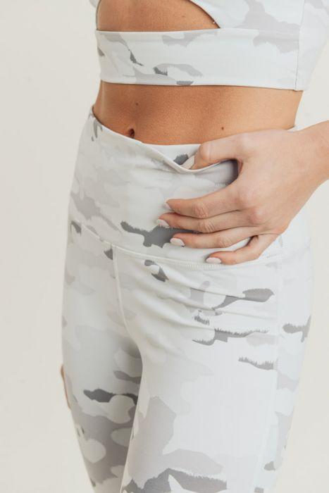 Snow Camo Highwaist Leggings