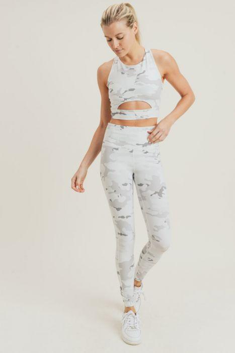 Snow Camo Highwaist Leggings