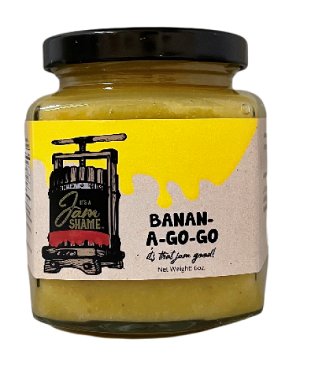 Banan-A-Go-Go Jam, 9oz