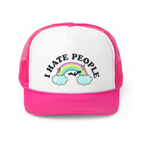 I Hate People Trucker Caps