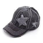 CC Trending Star Messy Bun Pony Cap Women, Teens and Kids Trucker Hats