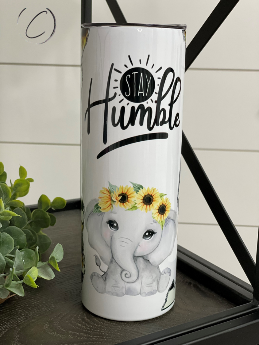 Stay Humble 20oz Skinny Tumbler