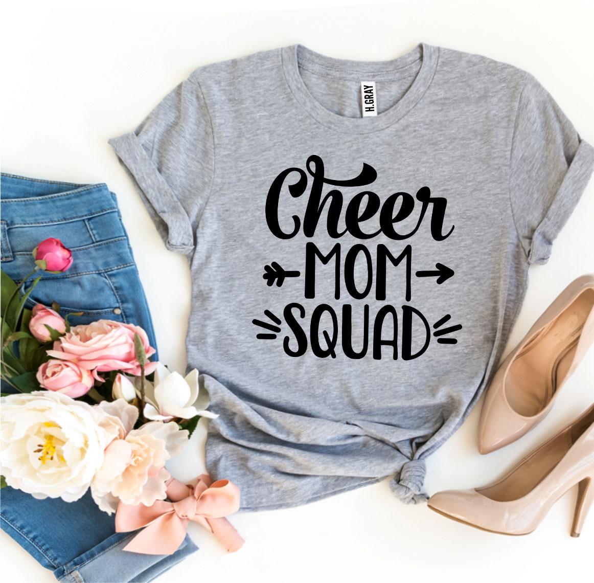 Cheer Mom Squad T-shirt