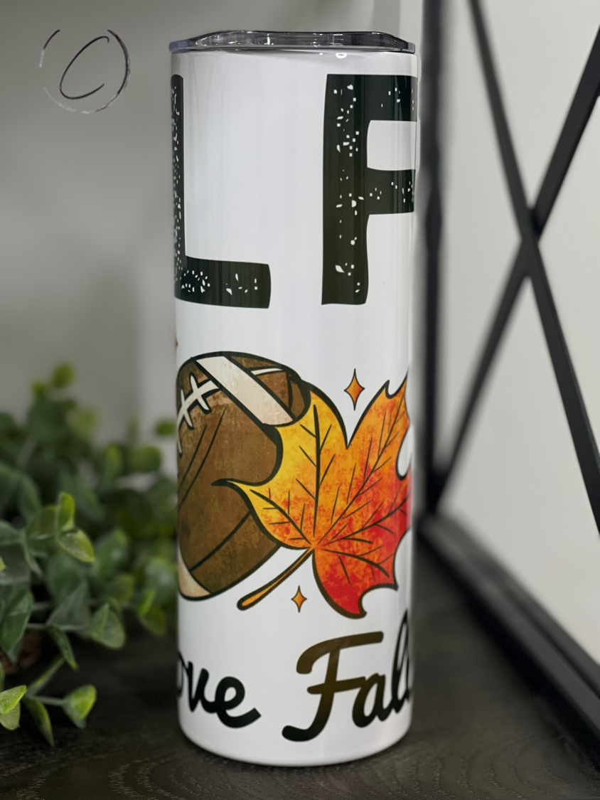 M.I.L.F. Everything Fall 20oz Skinny Tumbler