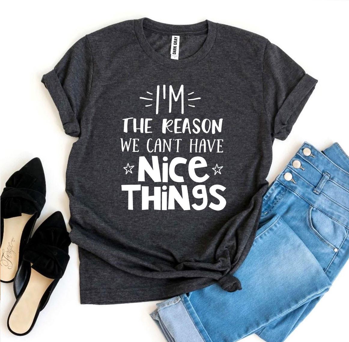 I’m The Reason We Can’t Have Nice Things T-shirt