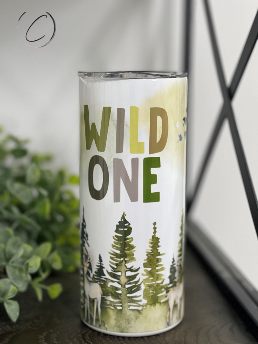 Wild One 15oz Kids Skinny Tumbler