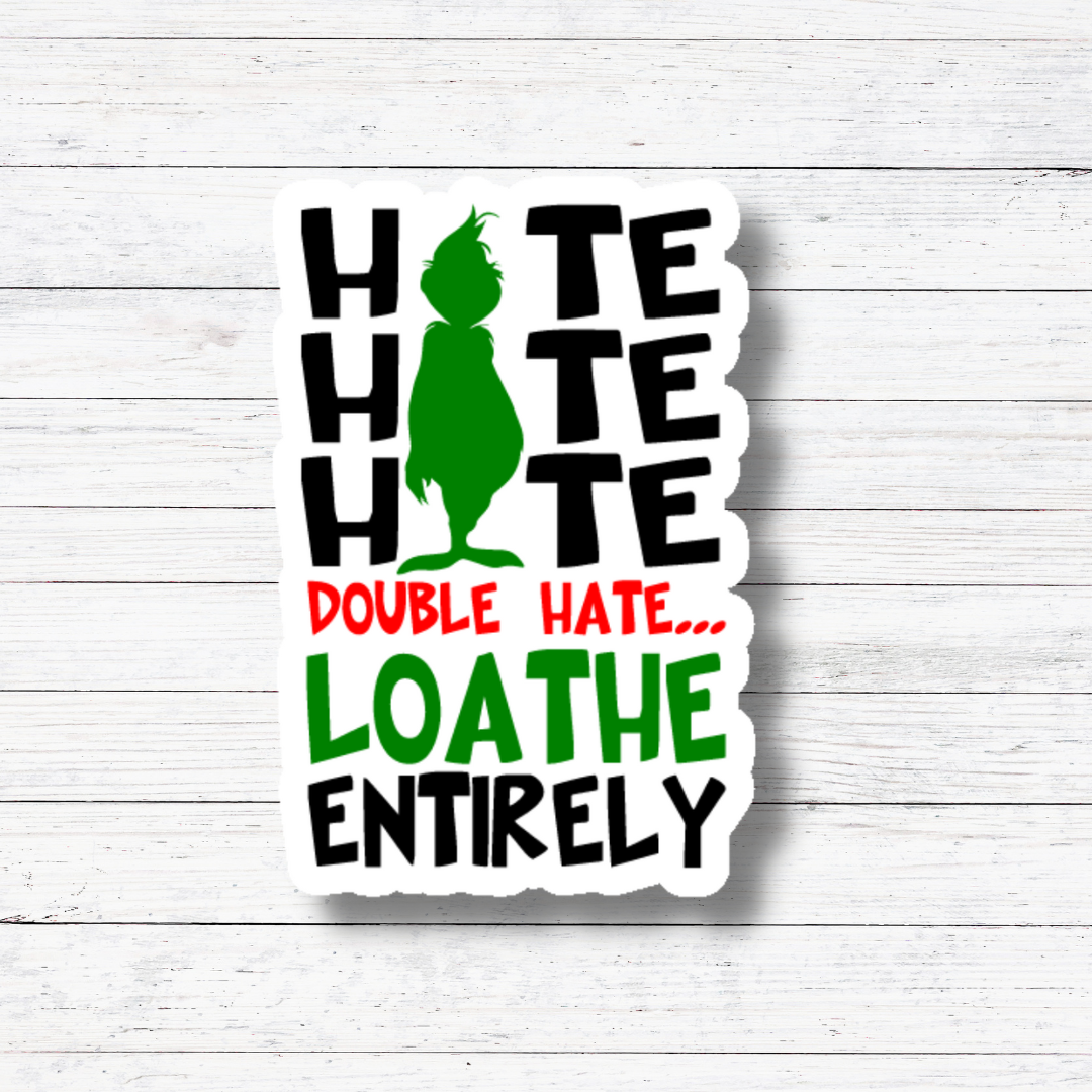 Loathe - The Grinch Sticker/Magnet